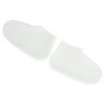 thumbnail image 3 of Cubrezapatos, Cubrezapatos antideslizantes blancos de silicona elástica para adultos Cubrezapatos para lluvia Rendimiento sólido, 3 of 8