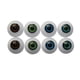 thumbnail image 1 of Ojos acrílicos de Halloween de 24 mm de DoubleWood, 4 pares, 4 colores, 1 of 9