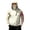 Khaki, variant on Men's Abstract Print Hooded Fishing Shirt with Face Mask - Long Sleeve UPF 50 Quick-Dry Sun Protection Pullover with Zipper Pocket, Drop-Shoulder Outdoor Top for Hiking & Sports Blue L