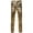 a-Gold55191, variant on FINALGANG Mens Solid Color Leather Pants Slim Fit Button Closure Knee Panel Detail Casual Trousers For Daily Street Wear Fashionable Bottoms