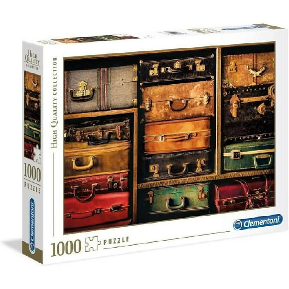 Rompecabezas Maletas 1000 Piezas Clementoni High Quality Collection 69 x 50 cm