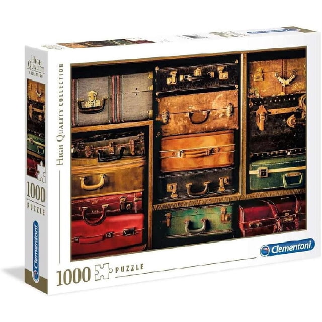 Rompecabezas Maletas 1000 Piezas Clementoni High Quality Collection 69 x 50 cm
