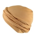 thumbnail image 2 of Turbante para Hombre, Bufanda con Forro de Seda Satinada, Turbante Tipo Camiseta para Rastas., 2 of 4