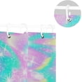 thumbnail image 2 of Coolnut Bright Unicorn Rainbow Bath Shower Curtain Liners 72x72in 100% Polyester Waterproof with Curtain Hook, 2 of 6