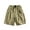 Khaki, variant on Men Shorts Cargo Mens Work Shorts Pockets Drawstring Shorts Solid Color Casual Comfy Loose Fit Climb Mountains Cotton Workwear Pants Black XXL