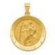 14K Pendentif Médaille Saint Christopher en Or Jaune – image 1 sur 2