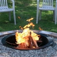 thumbnail image 6 of Sunnydaze 30" Round Steel Fire Pit Ring Insert, 6 of 9