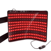 LOVTRAVEL 210pcs LED 635nm Red Light Therapy 850nm Near Infrared Light Therapy Device Large Belt Lipo Wrap Mat Pad for Body Waist Belly Abdominal Thigh Fat