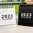 thumbnail image 4 of Bearachild Año 2022-2023, calendario de septiembre a diciembre, papel escolar para dormitorio, calendario mensual, planificador de mesa, Bloc de notas, Decoración del hogar Negro Bearachild HA065394-01, 4 of 6