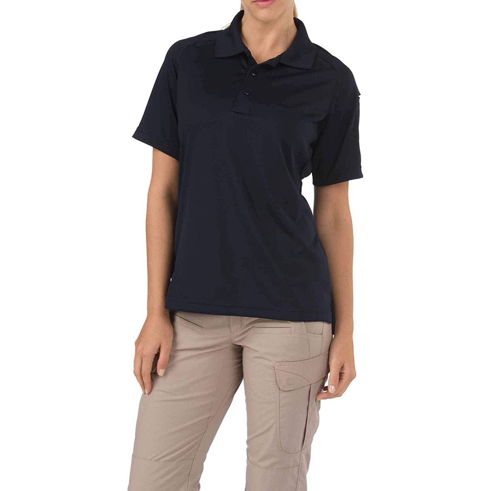 5.11 Tactical Women's Performance Polo Shirt, Dark Navy