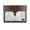 Mahogany Blue Floral, variant on 15" Premium Full-Grain Mahogany Leather Laptop Protective Portfolio Sleeve 18BT35MG