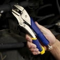 thumbnail image 2 of Irwin Vise-Grip 7 in. Alloy Steel Fast Release Curved Jaw Curved Jaw Locking Pliers Blue 1 pk, 2 of 2