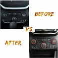 thumbnail image 3 of Air Conditioner Trim Cover Audio Switch Knob for 2014-2019 Jeep Grand Cherokee, 3 of 7