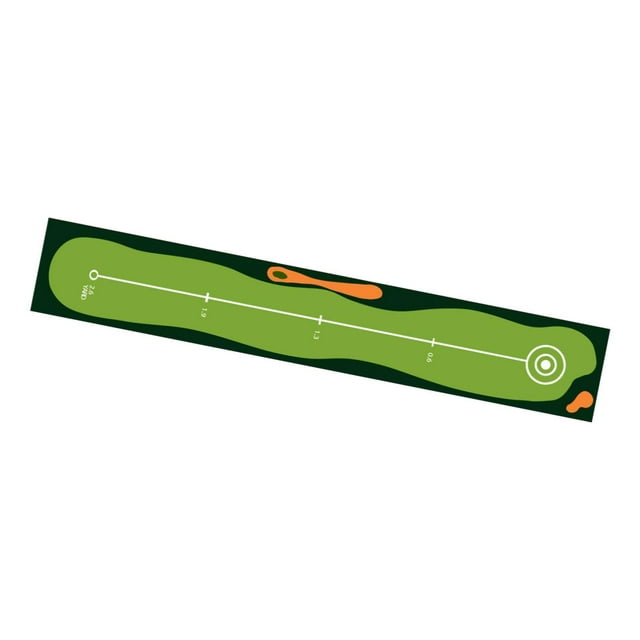 Golf Putt Mat Mejora de la herramienta de entrenamiento de práctica de habilidades de putt Puting Putting para Garden