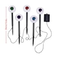 thumbnail image 3 of 5 Head Solar Eyeball Lights, Waterproof Halloween Yard Stake Lamps for Garden Lawn Pathway Courtyard and Outdoor Party Decor, 3 of 8