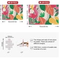 thumbnail image 3 of FREEAMG Colorful Flowers Flamingos 500 Piece Jigsaw Puzzle, Wall Artwork Puzzle Games for Adults Teens 20.5" L X 14.9" W, 3 of 7