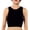 Black, variant on Spdoo Women’s Racerback Sports Bra Wirefree Padded Full Support Yoga Bras Gym Running Workout Tank Tops