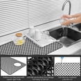 thumbnail image 4 of Silicone Sink Protector with Right Drain Hole Nonslip Silicone Sink Mat Heat Resistant Sink Protector Mat Hollow Out Kitchen Sink Mats Silicone Sink Protector for Sink Kitchens, 4 of 9