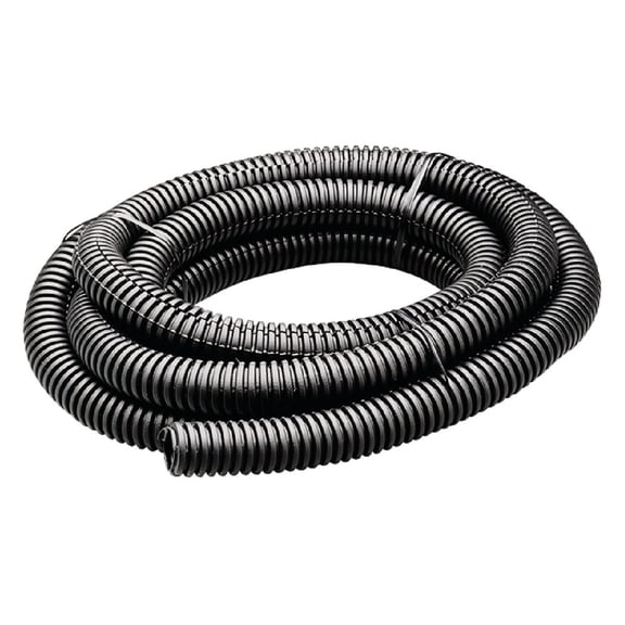 1PACK Gardner Bender 3/8 In. Dia. x 10 Ft. L. Polyethylene Black Split Flex Tubing