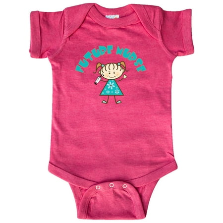 

Inktastic Future Nurse Gift Girls Gift Baby Girl Bodysuit