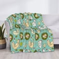 thumbnail image 3 of Yiaed Chicken Laying Eggs Print Blanket Throw Blanket Soft Cozy Flannel Blanket for Home Bed Sofa Couch Chair-50"x40", 3 of 6