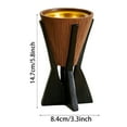 thumbnail image 2 of Exquisite Incense Burner Hand Crafted Desk Ornament For Zen Meditation Relaxation And Home, 2 of 5