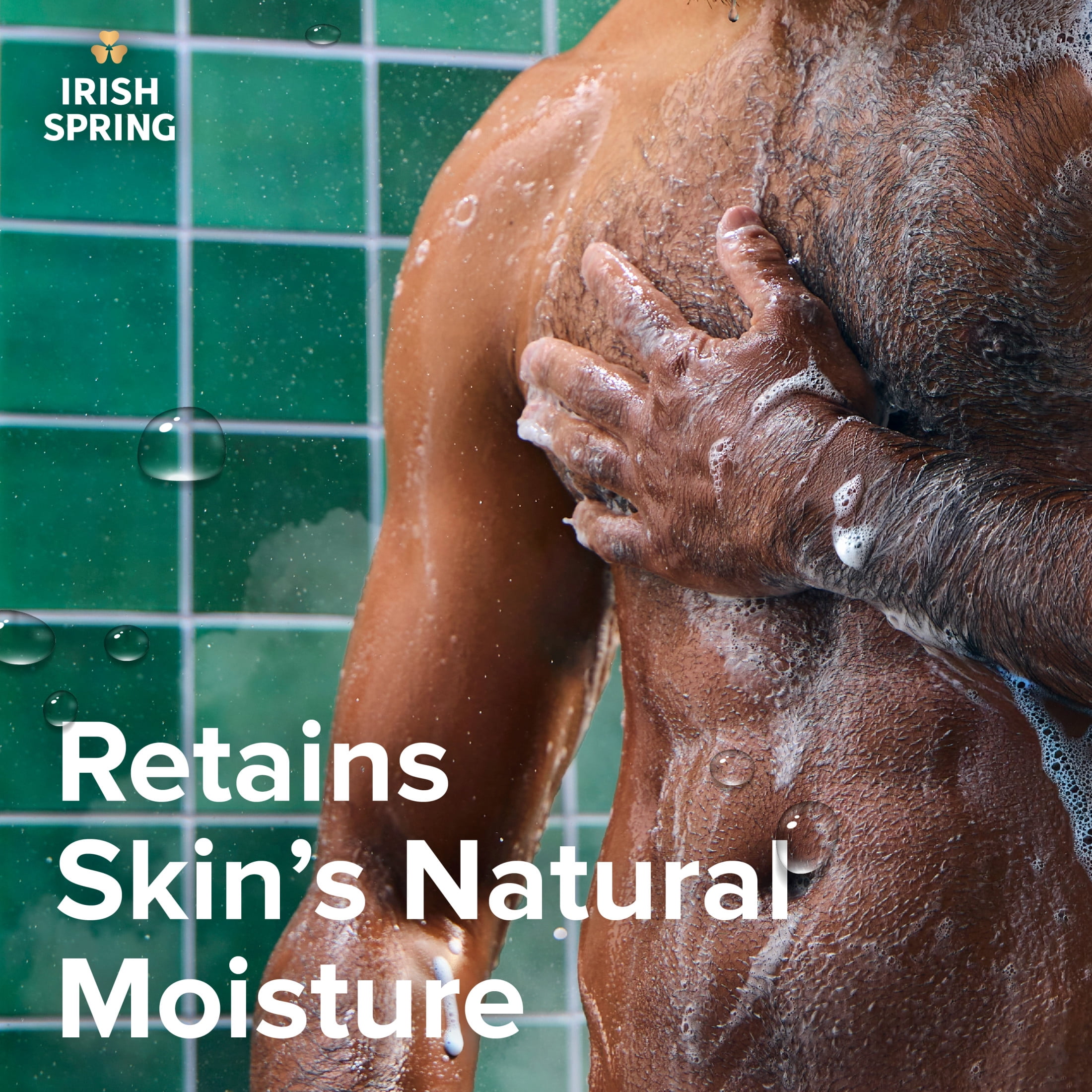 (2 pack) Irish Spring Original Moisturizing Body Wash for Men, 24-Hour Fresh, Face and Body Wash, Men’s Body Wash, Paraben Free, Cool Fresh Scent, 20 fl oz Bottle, 2 pack