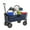 Blue, variant on Mac Sports Collapsible Folding Outdoor Utility Wagon, Heathered Blue
