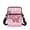 Cute Owl Heart Love Print, variant on Chririnla Polyester Crossbody Purse Portable Double Layer Crossbody Bags for Running, Black Daisy Butterfly Print Crossbody Wallet