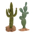 thumbnail image 4 of 2Pcs Simulated Cactus Adornments Lifelike Cactus Figurine Desktop Cactus Modeling Statue, 4 of 8