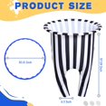 thumbnail image 2 of WAMEIJU Granny Pants Yard Game Black White Stripes, 2 of 7