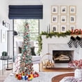 thumbnail image 3 of Árbol de Navidad MACTING desplegable de 1,5 m con luces plateadas, 3 of 6