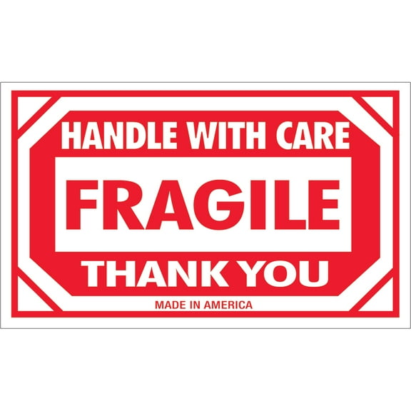 BOX Fragile Label
