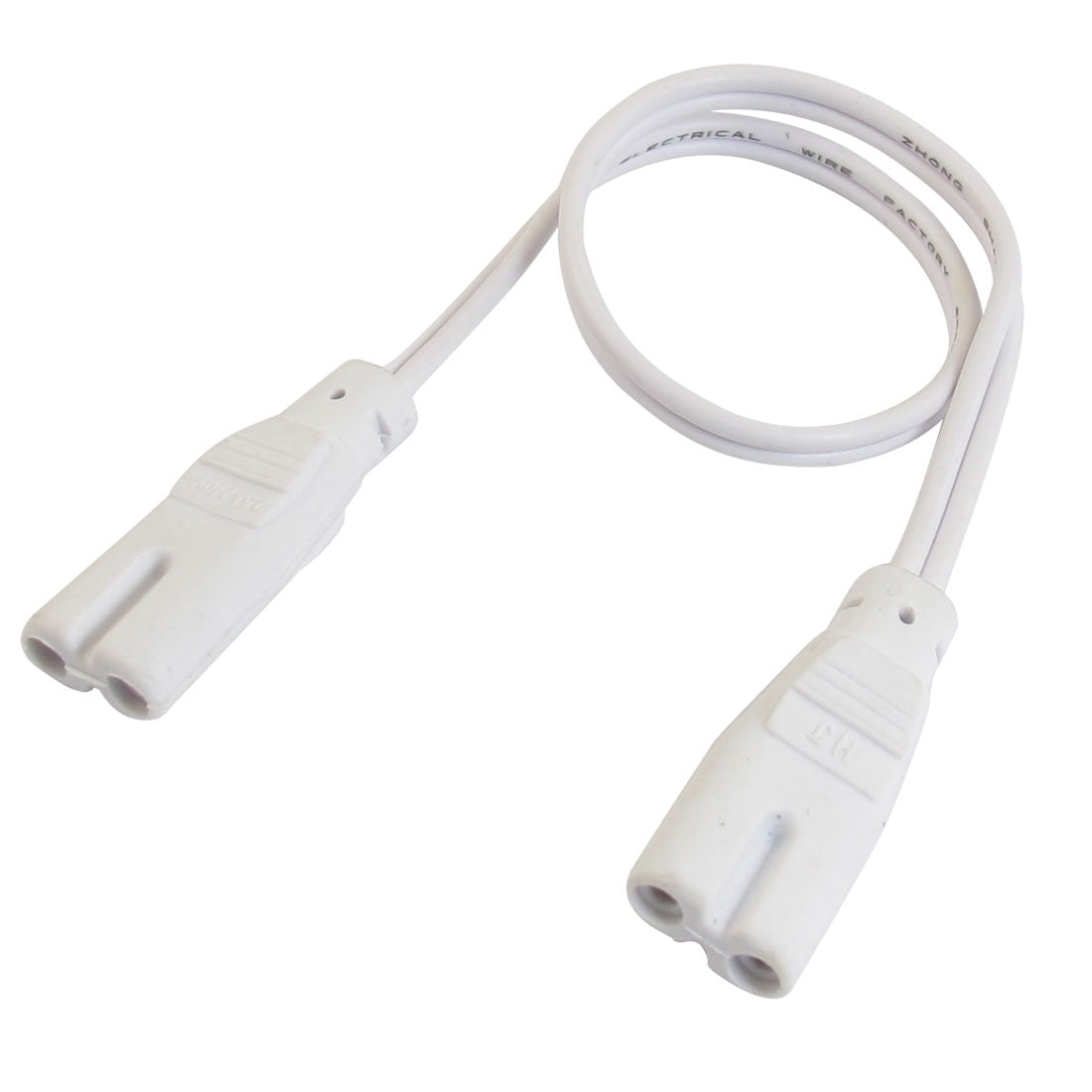 AC 220V 2.5A T5 Fluorescent Lamp Light Connector Cable White Walmart