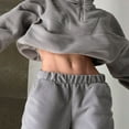 thumbnail image 2 of Pulls à Manches Longues pour Sweat-Shirts Surdimensionnés Femme, 2 of 9