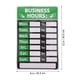 thumbnail image 2 of Pegatinas autoadhesivas de horario comercial Señales de horario comercial Pegatinas regrabables de letreros abiertos, 2 of 5