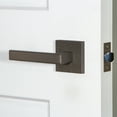thumbnail image 2 of Viaggio Qadmltlus_Prv_234_Lh Motivo Left Handed Solid Brass Privacy Door Lever Set -, 2 of 7