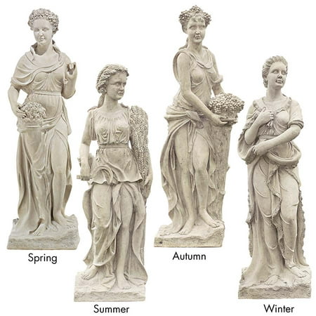 Design Toscano The Four Goddesses of the Seasons Statue: All Four Seasons (Statues Only)