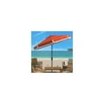 thumbnail image 3 of SAFAVIEH Milan 9' Market Crank Fringe Tilt Patio Umbrella, Orange, 3 of 3