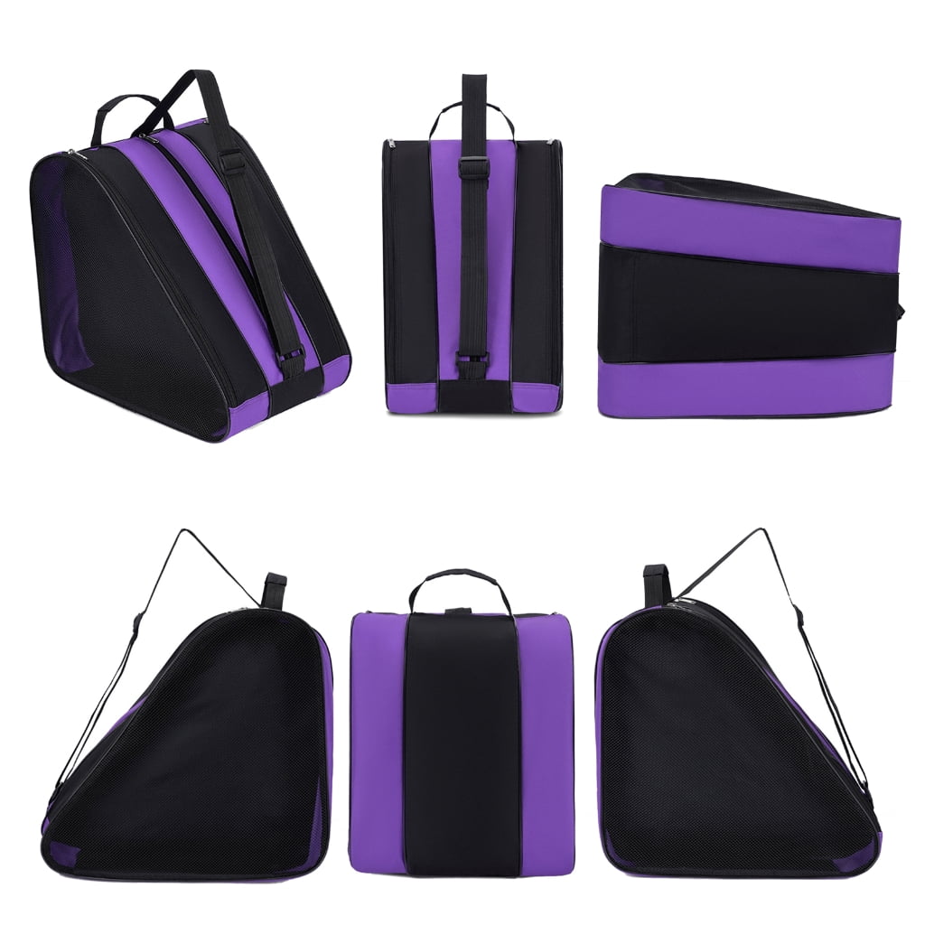 Adjustable Shoulder Strap Ice Shoes Bags Portable Roller Skate Bag Breathable Kids Inline Skate Bag Easy to Use