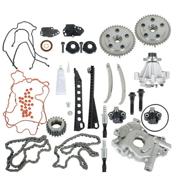 labwork Timing Chain Kit Oil Pump 3R2Z6A257DA for Ford F150 Lincoln 5.4L