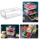 thumbnail image 1 of Caja Almacenamiento Congelada para Alimentos Hugtrwg con bandeja drenaje Reutilizable, 1 of 9