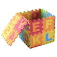 thumbnail image 5 of Dimple Baby Foam Play Mat 36 Interlocking EVA Tiles Colorful Alphabet Numbers 6.25in, 5 of 5