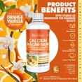thumbnail image 4 of Bio Naturals Calcium & Magnesium Liquid Supplement with Vitamin D3 - Natural Formula, FOUR Types of Calcium Supports Strong Bones with Superior Absorption to Pills - 100% Vegetarian - 3, 4 of 7
