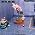 thumbnail image 4 of 1 pieza de medalla de carrera a escala 1:64, figuras diminutas, diseño de diorama, figuras Falda roja, 4 of 9