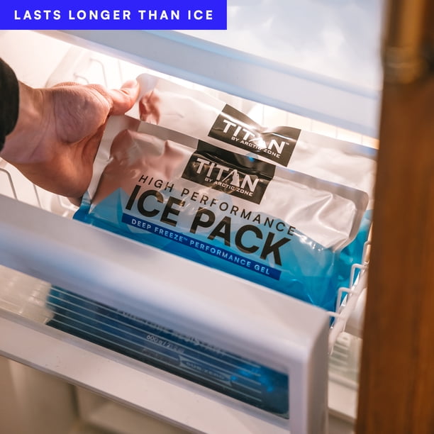Titan by Arctic Zone 600g High Performance Ice Packs - Set of 2