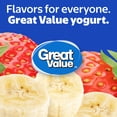 thumbnail image 2 of Great Value Original Strawberry Banana Low-fat Yogurt, 6 oz Cups, 4 Pack, 2 of 9