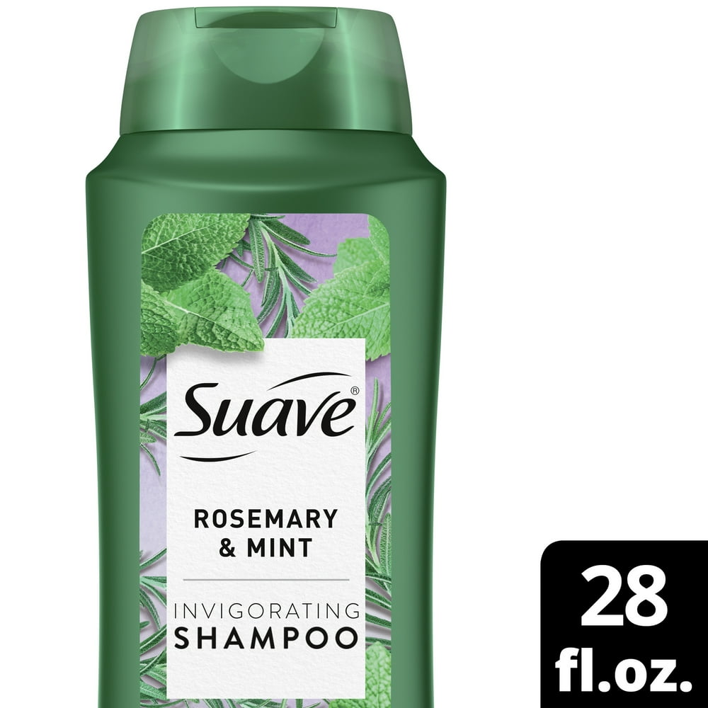Suave Professionals Rosemary and Mint Invigorating Shampoo Paraben free and Dye free Hair