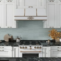 Festa 1.7 in. x 9.6 in. Matte Green Ceramic Picket Wall and Floor Tile (2.37 sq. ft./case) (23-pack)