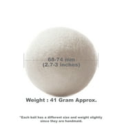 Wholesale Bulk Laundry Eco-Sheep Wool Dryer Balls - 100% New Zealand Wool (10 Pack)